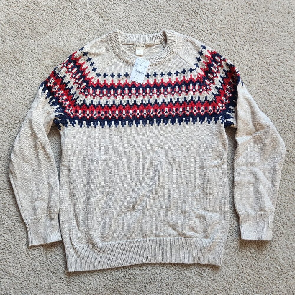NWT 100% Cotton Sweater KIDS XXL
